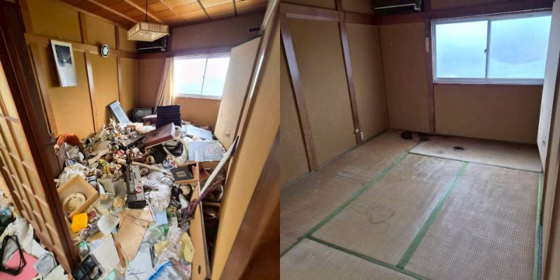 空き家整理のご依頼をいただきました